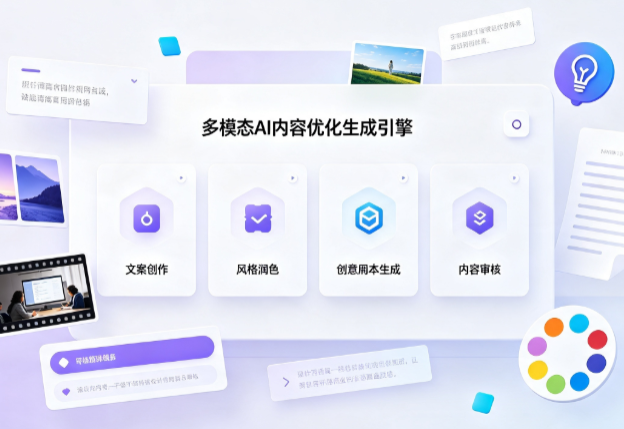 东乡县AI智能内容优化创新 多模态生成技术丰富数字内容创作生态