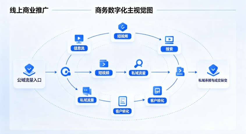 东乡县线上商业推广怎么做？全域流量闭环搭建与低成本转化实战指南